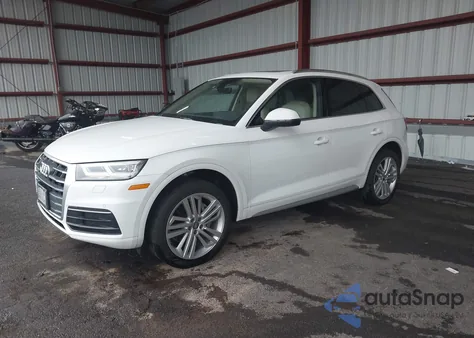 2018 Audi Q5 2.0T Premium/2.0T Tech Premium from USA, damaged, VIN WA1BNAFY8J2212559